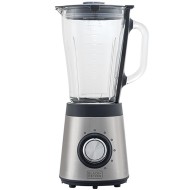 Liquidificador Inox Com Jarra De Vidro Gourmand Gris Black+Decker 700W 127V